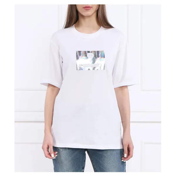 

Футболка стандартного кроя Armani Exchange, белый