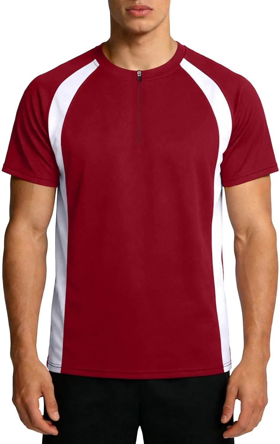 

Мужская футболка для баскетбола с коротким рукавом Color Block, дышащая и быстросохнущая