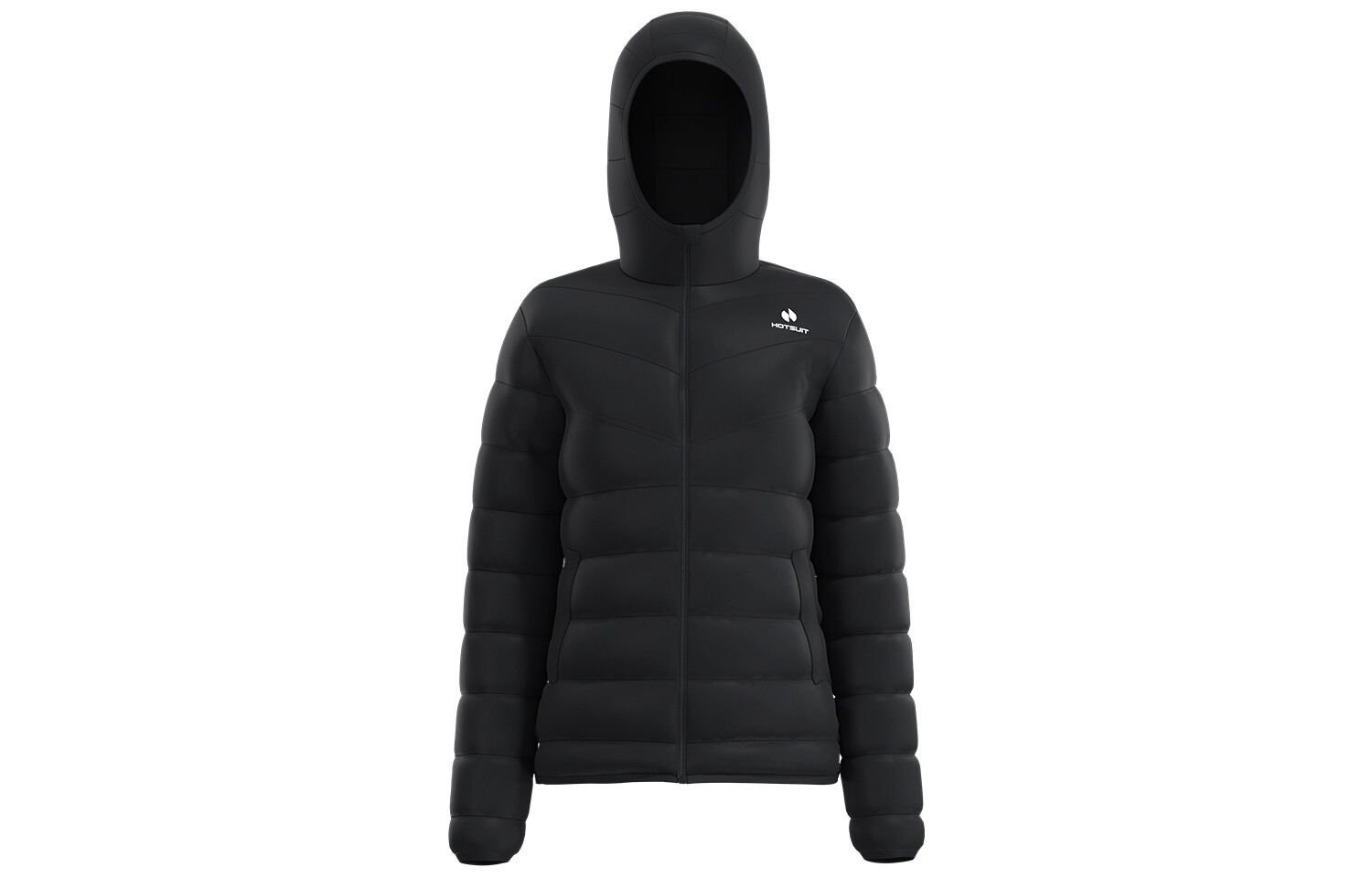 

Пуховик женский Hotsuit, цвет Mineral Black, Черный, Пуховик женский Hotsuit, цвет Mineral Black