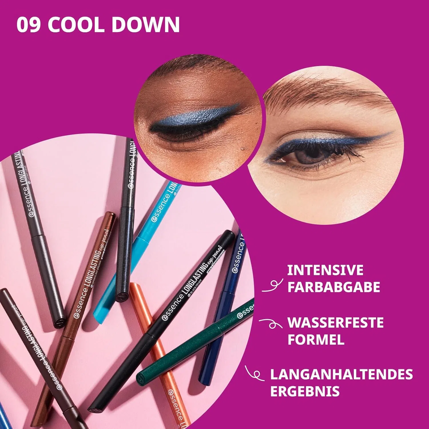 Карандаш для глаз Essence Long-Lasting Eye Pencil Essence — фото 4