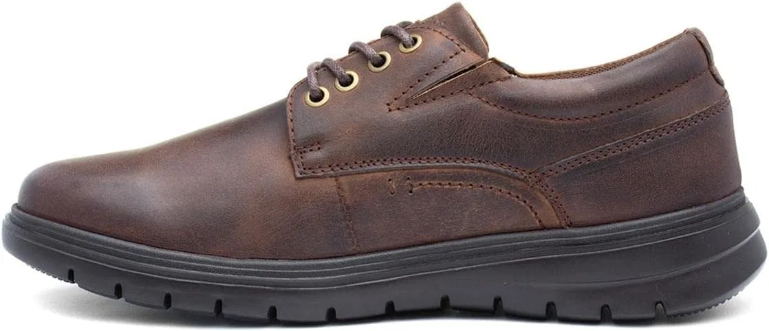 Мужские оксфорды Hush Puppies Triton на шнуровке, Brown — фото 4