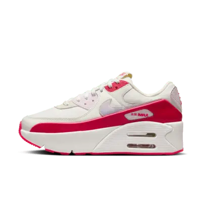 

Кроссовки Nike Air Max 90 LV8, цвет Sail/Siren Red/Pearl Pink/Multi-Color