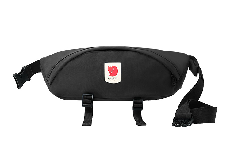 

Fjallraven Четырехлитровый поясной рюкзак-слинг из нейлона черный унисекс, Black