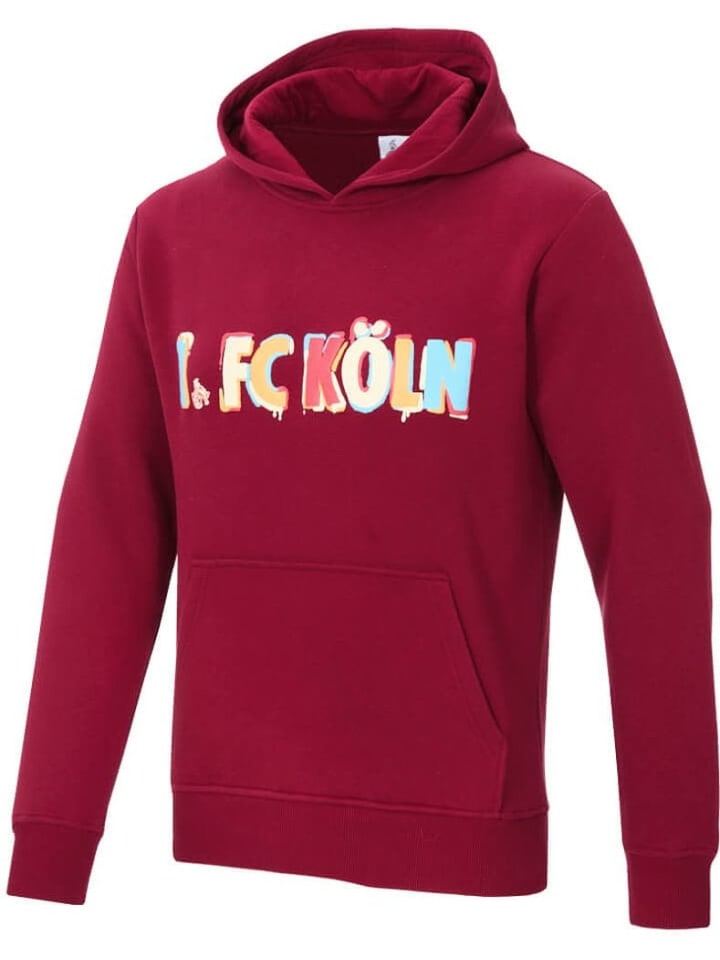 

Пуловер Hoodie Brandrosterweg Fußballverein 1. FC Köln, красный