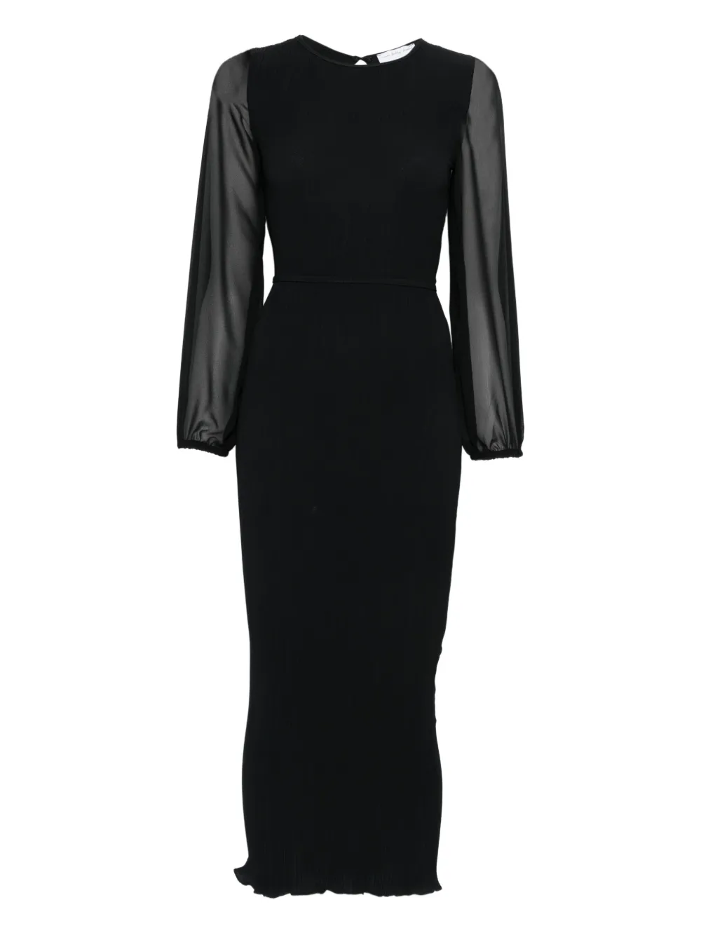 

Прозрачное платье Perrie с длинными рукавами Never Fully Dressed, черный