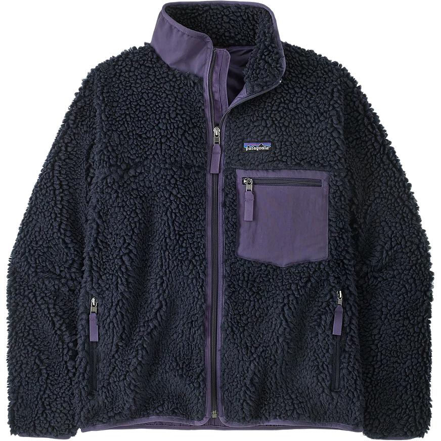 

Флисовая куртка с нашивкой и логотипом Patagonia, sunk синий/snbe