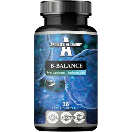 

B-Balance Vegan Vitamin B Complex 36 капсул - Содержит B1, B2, B6 Apollo's Hegemony