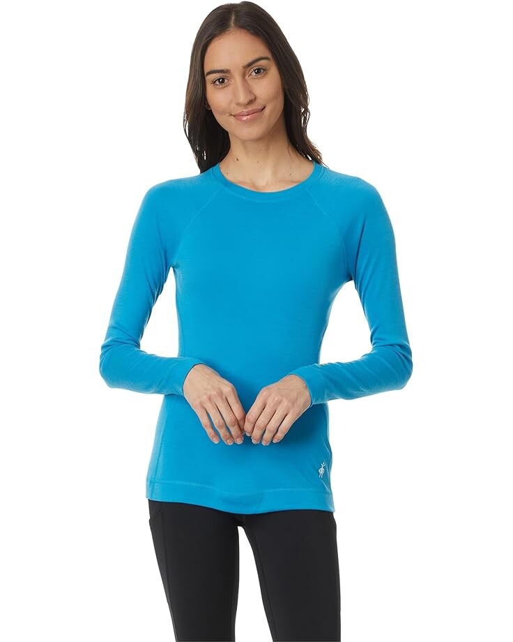 

Базовый слой Smartwool Classic Thermal Merino Base Layer Crew, цвет Deep Pool Blue