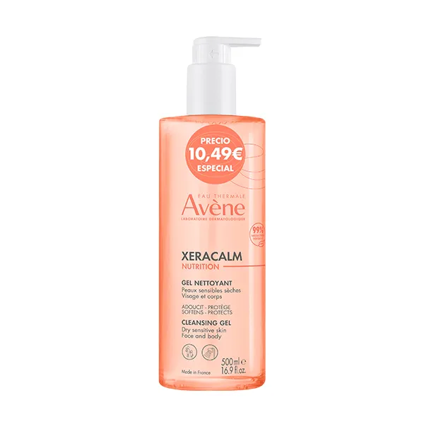 

Чистящий гель Xeracalm Nutrition Gel Limpiador Avene, 500 ml