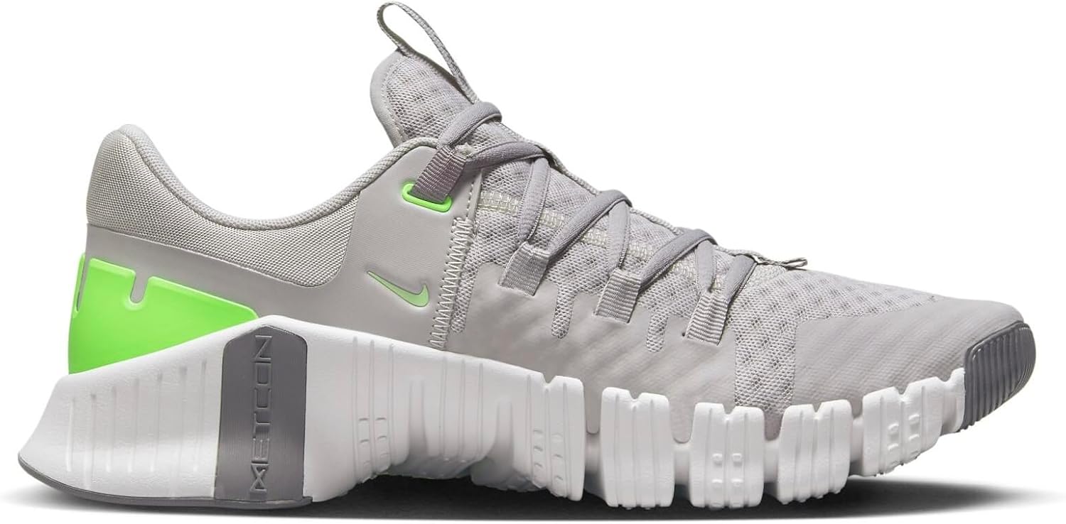 Мужские гимнастические кроссовки Nike, размер 7,5 (Великобритания), Light Iron Ore Green Strike — фото 4