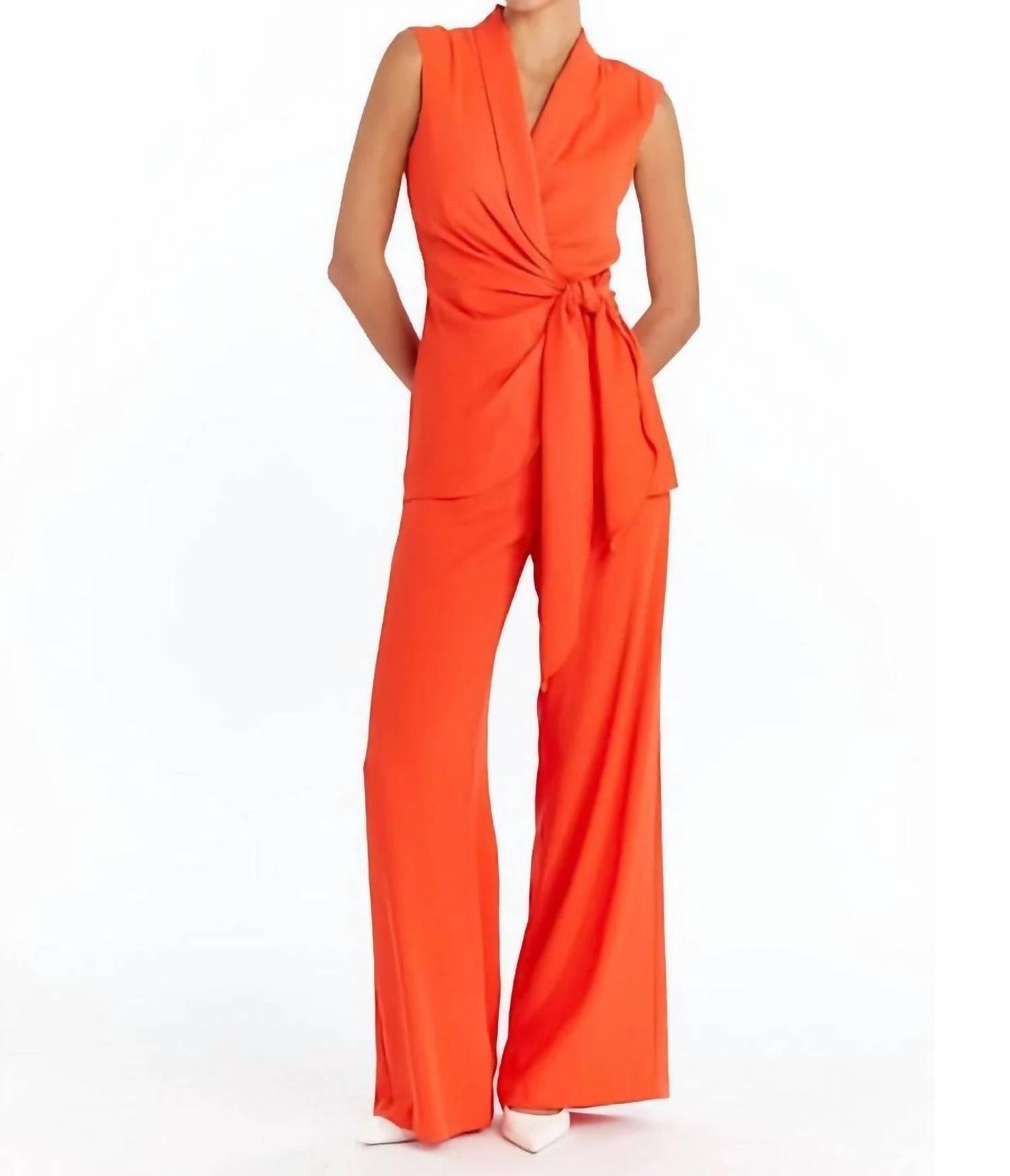 

Блейзер Vera без рукавов в стиле Серрано Amanda Uprichard, цвет serrano