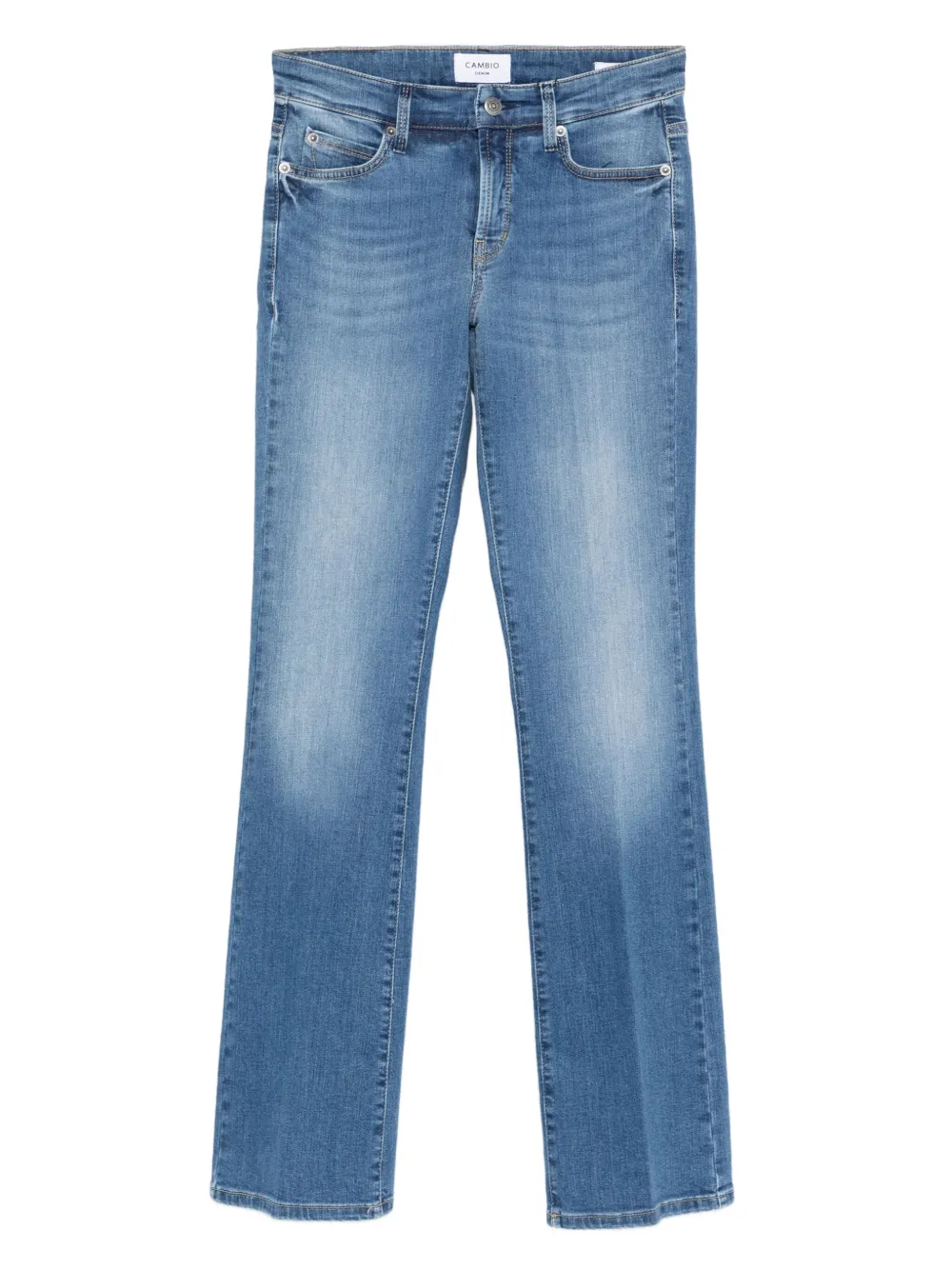 

Джинсы Paris с эффектом потертости Cambio, синий