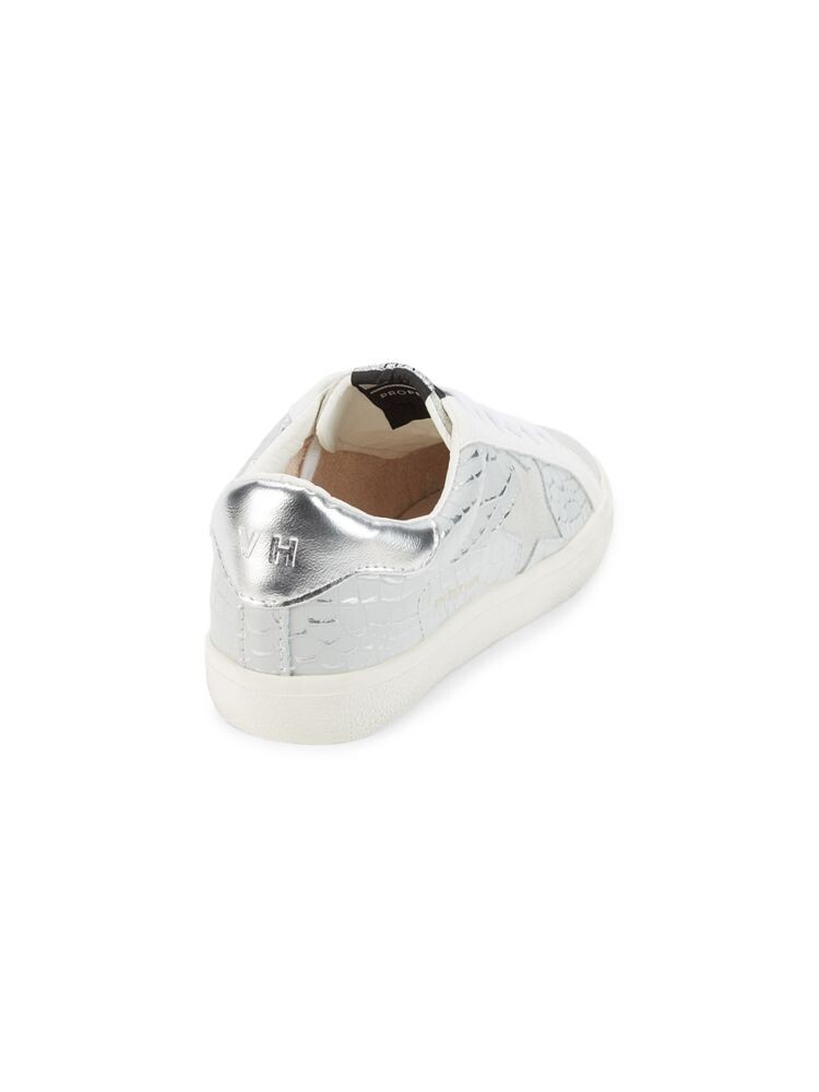 Кроссовки Superstar из кожи с тиснением под крокодила Vintage Havana, цвет Light Grey — фото 3