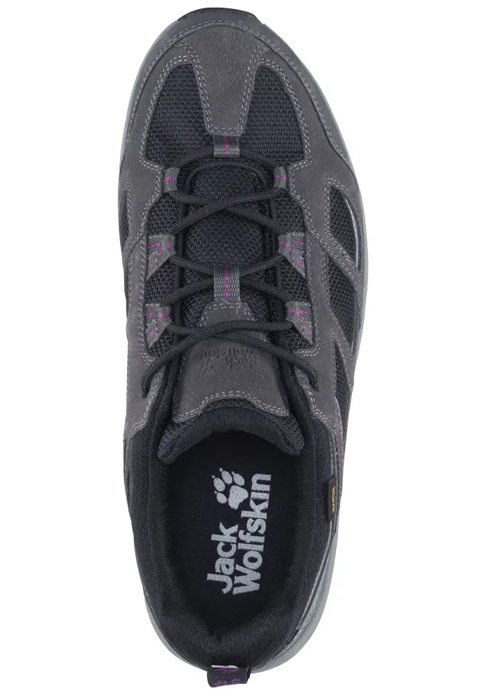 Кроссовки Jack Wolfskin "VOJO 3 TEXAPORE LOW W", фиолетовый — фото 2