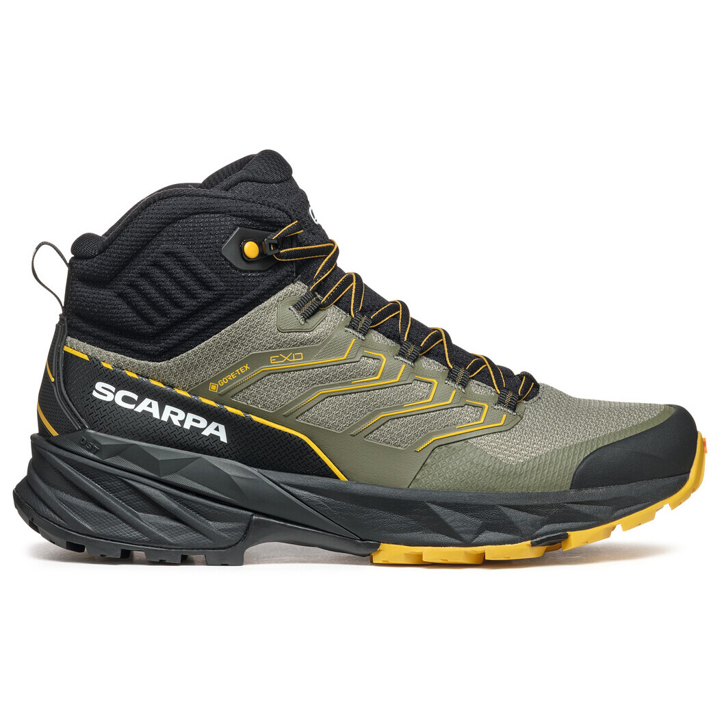 

Ботинки для прогулки Scarpa Rush Mid 2 GTX, цвет Moss/Sulphur