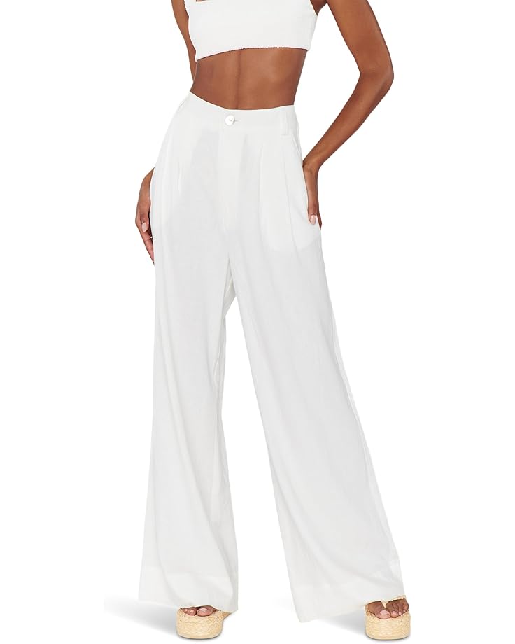 

Брюки Show Me Your Mumu Hayes Trousers, цвет White Linen