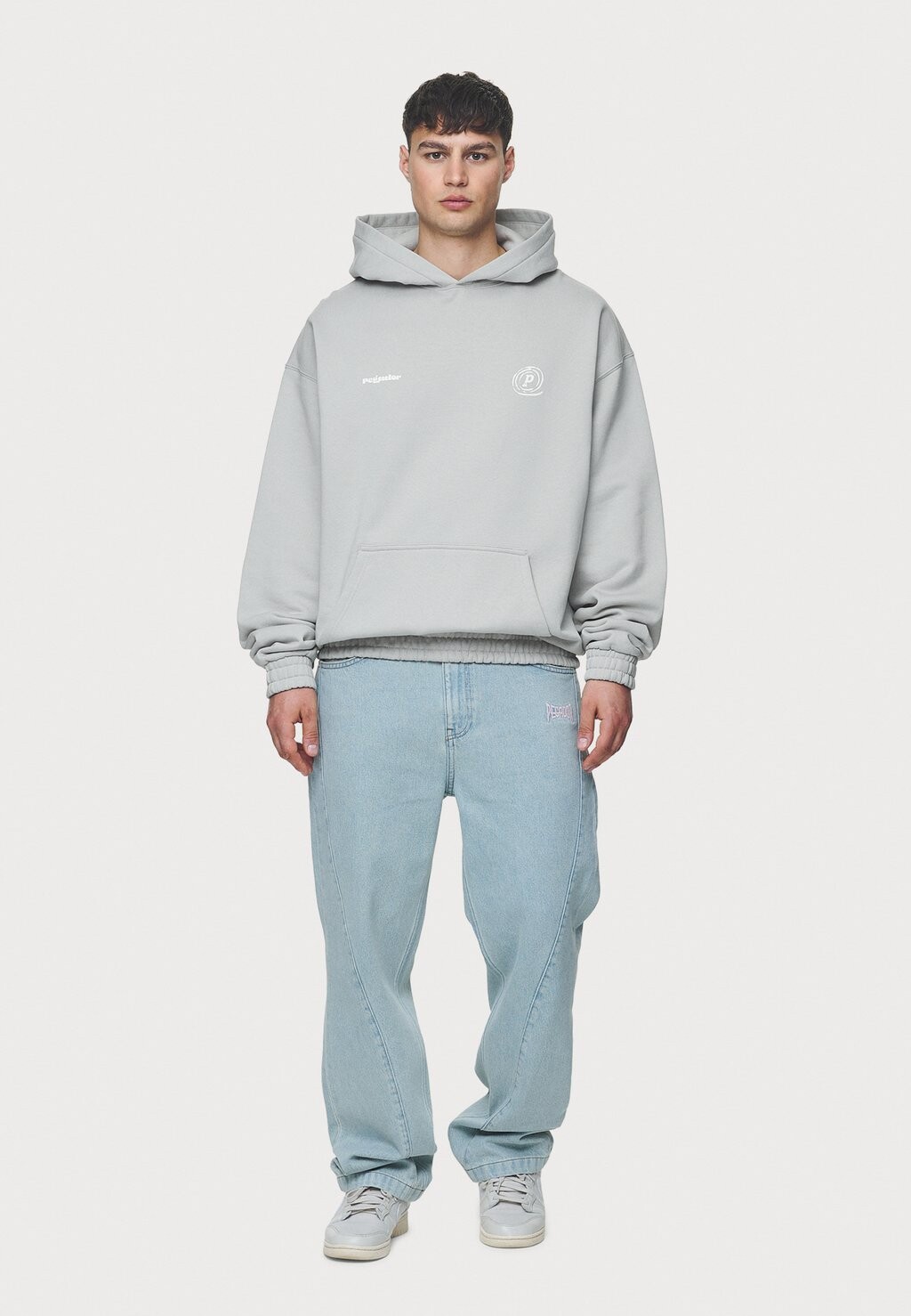 

Свитер с капюшоном HARLAN HOODIE Pegador, серый