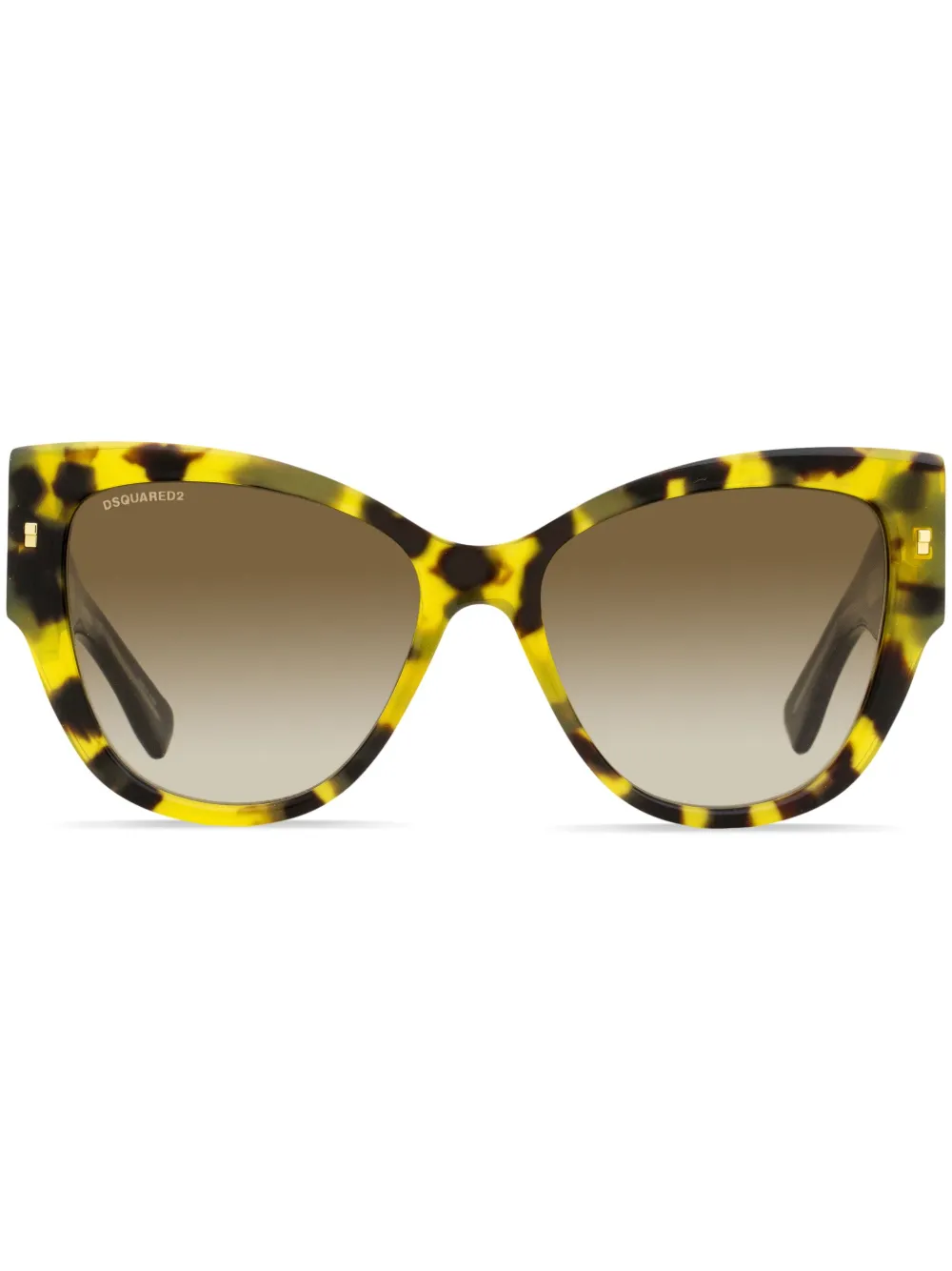 

Солнцезащитные очки в оправе 'кошачий глаз' DSQUARED2 EYEWEAR, коричневый