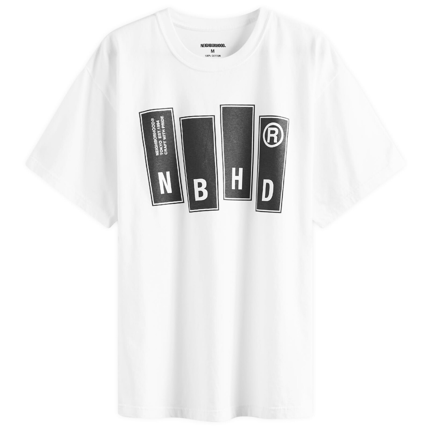 

Футболка Neighborhood 26 Printed T-Shirt, белый