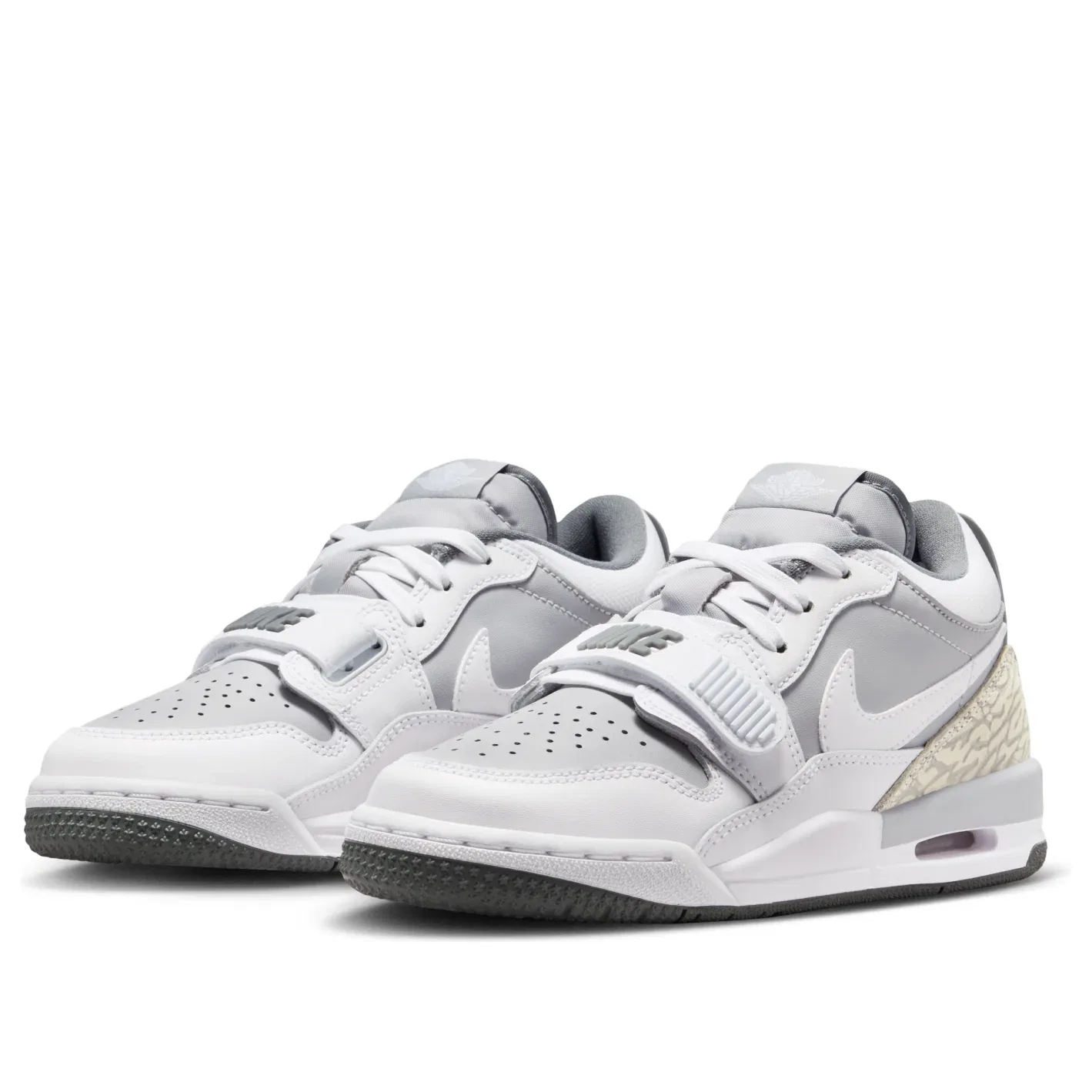 Кроссовки Air Jordan Legacy 312 Low 'Wolf Grey White Cool Grey' CD9054-005, серый — фото 4
