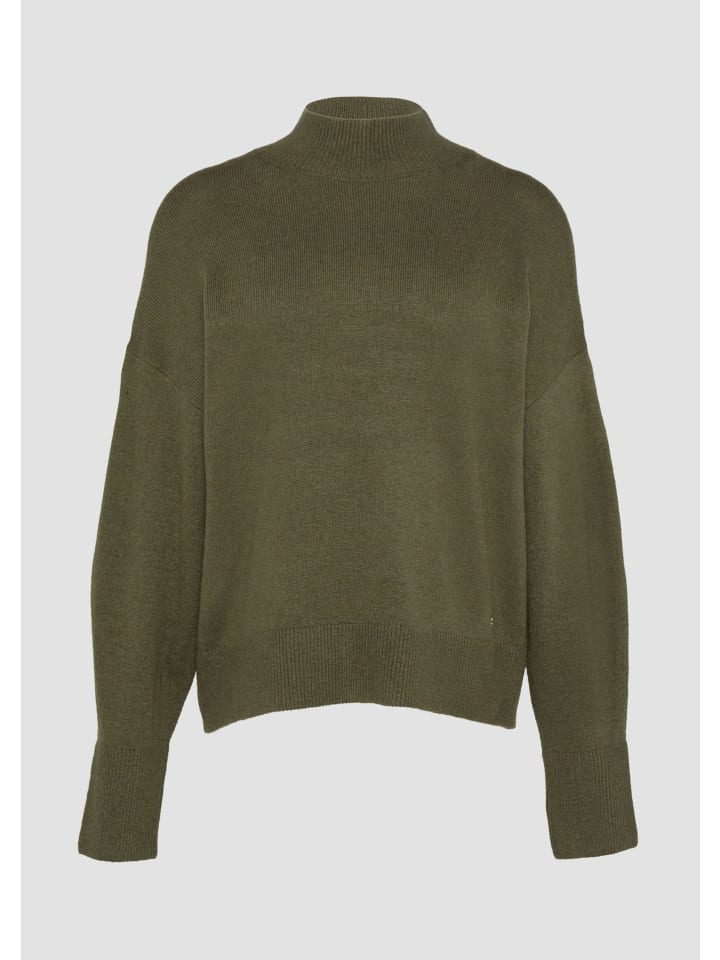 

Вязаный свитер цвета 7926_оливковый s.Oliver