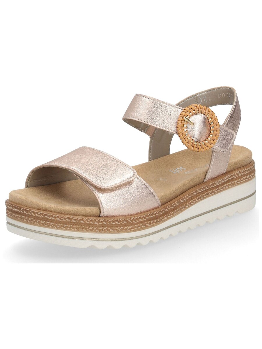 Босоножки на высоком каблуке REMONTE Strap Sandals, светло-розовый