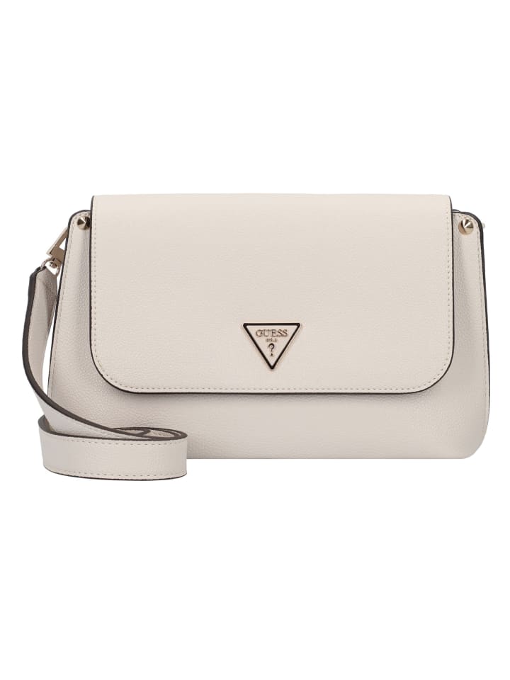 

Наплечная сумка Guess, цвет ivory, Бежевый, Наплечная сумка Guess, цвет ivory