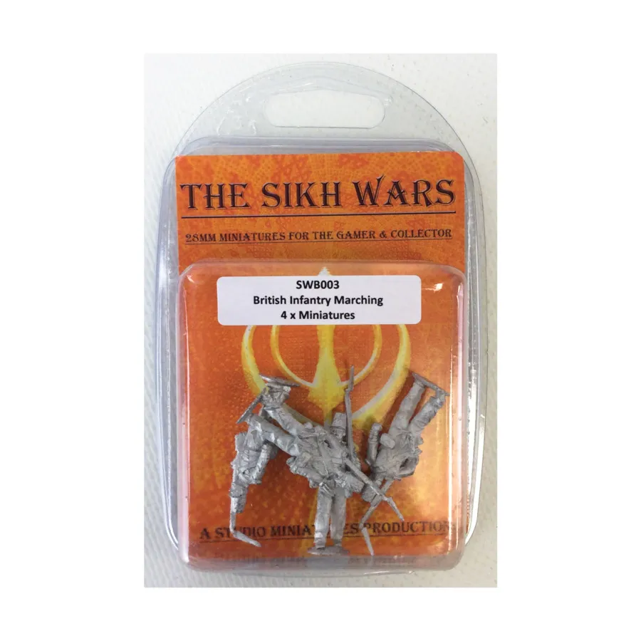 

Британская пехота марширует с Коати, Sikh Wars - British Army