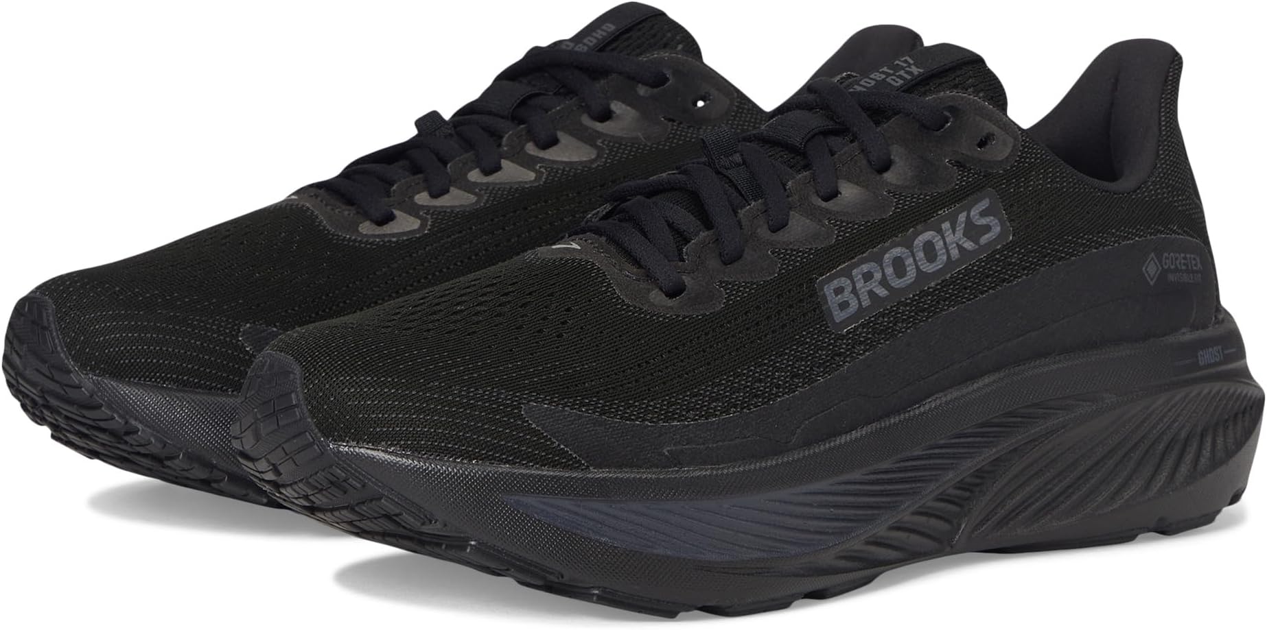 

Кроссовки Brooks Ghost 17 GTX, цвет Black/Black/Ebony