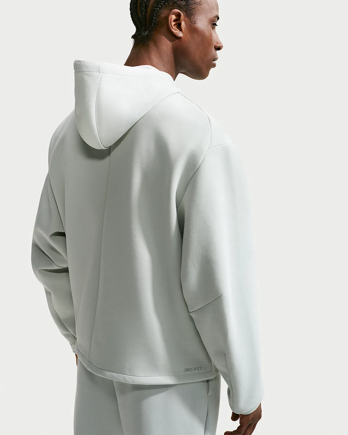 Мужская баскетбольная худи Nike Dri-FIT Kobe, Light Silver/Light Silver — фото 2