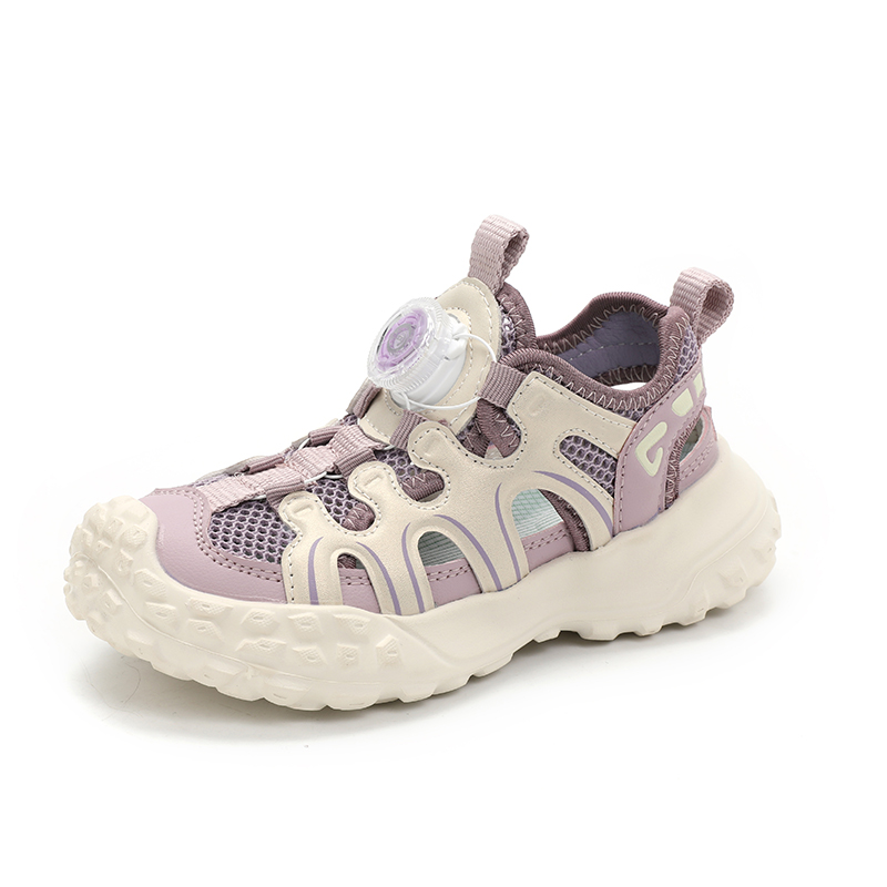 

Противоскользящая износостойкая детская обувь для повседневной носки RHOBESAM, фиолетовый