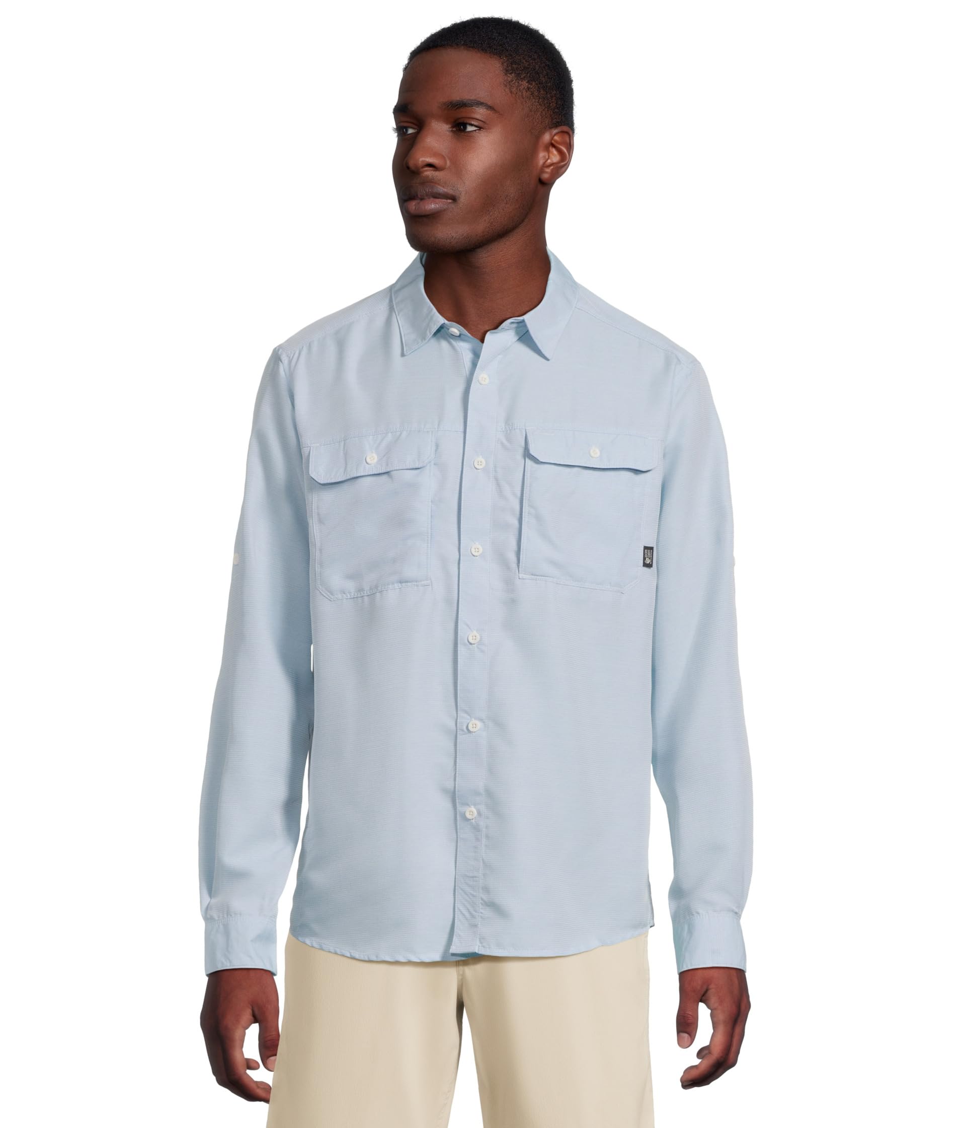 

Рубашка Mountain Hardwear Canyon Long Sleeve Shirt, Blue Chambray