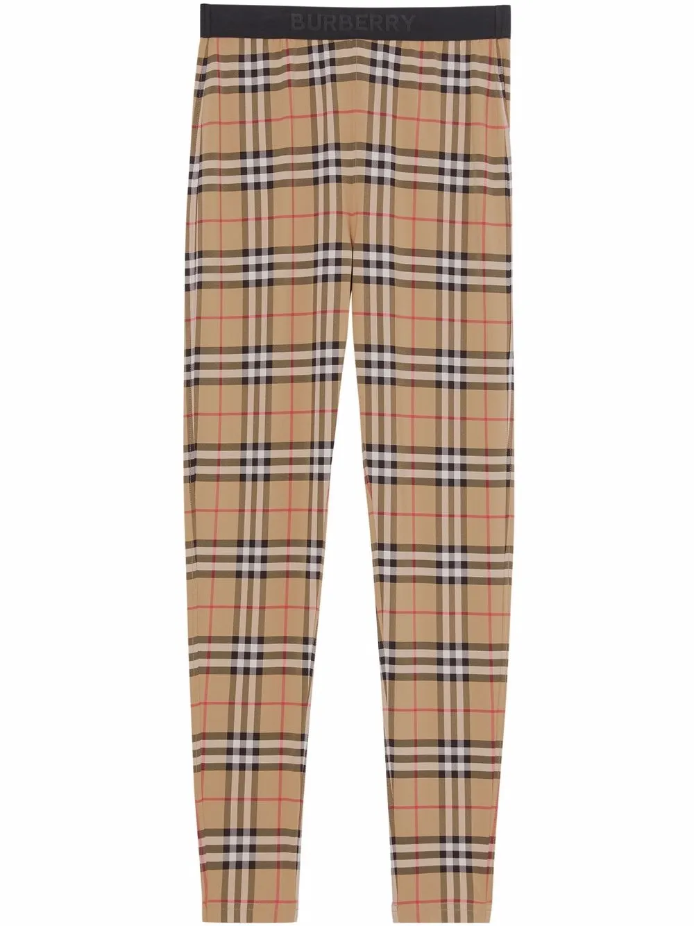 

Леггинсы в клетку Vintage Check BURBERRY, коричневый