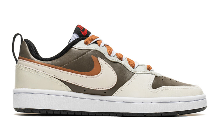 

Кроссовки Nike Court Borough Skateboard Shoes Women's Low-Top Beige Brown