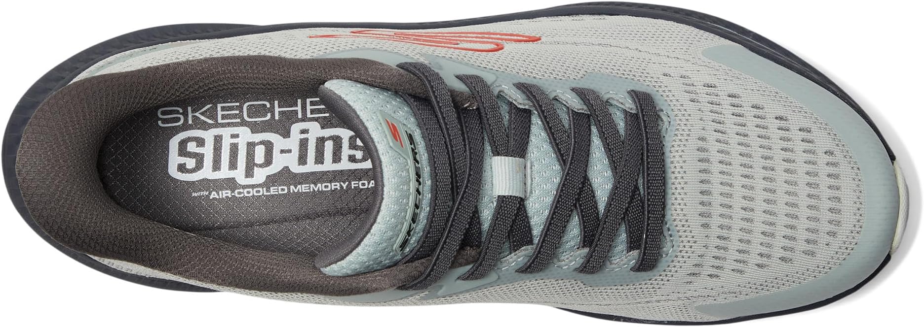 Кроссовки SKECHERS Go Run Consistent 2.0 Lockhart Hands Free Slip-In, цвет Gray/Charcoal — фото 2