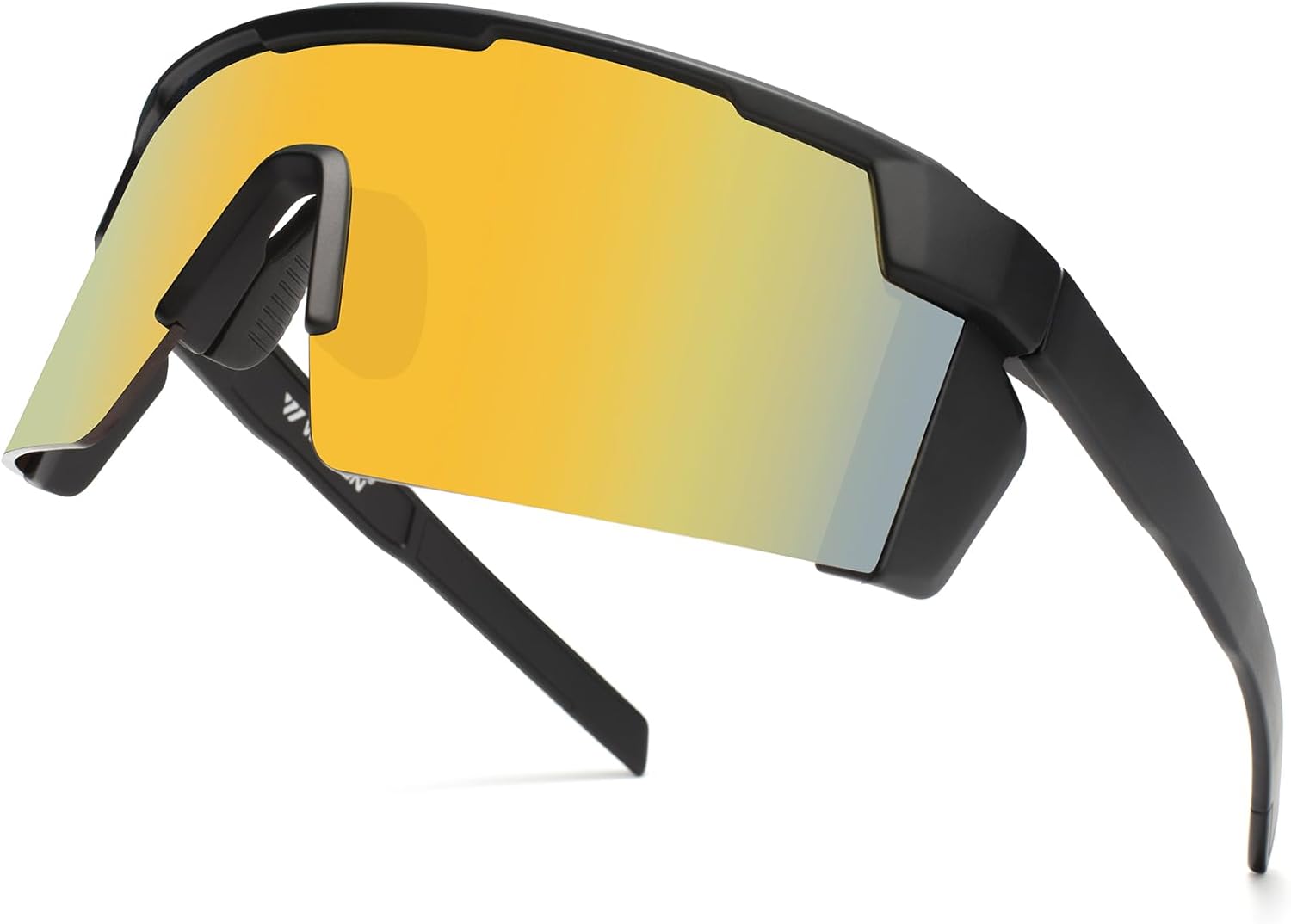 

Солнцезащитные очки WISTON XL Z87 для мужчин и женщин с большой широкой головой, сверхлегкие солнцезащитные очки TR90 с защитой от УФ-излучения UV400, модель Z8224, Gold -Polarized