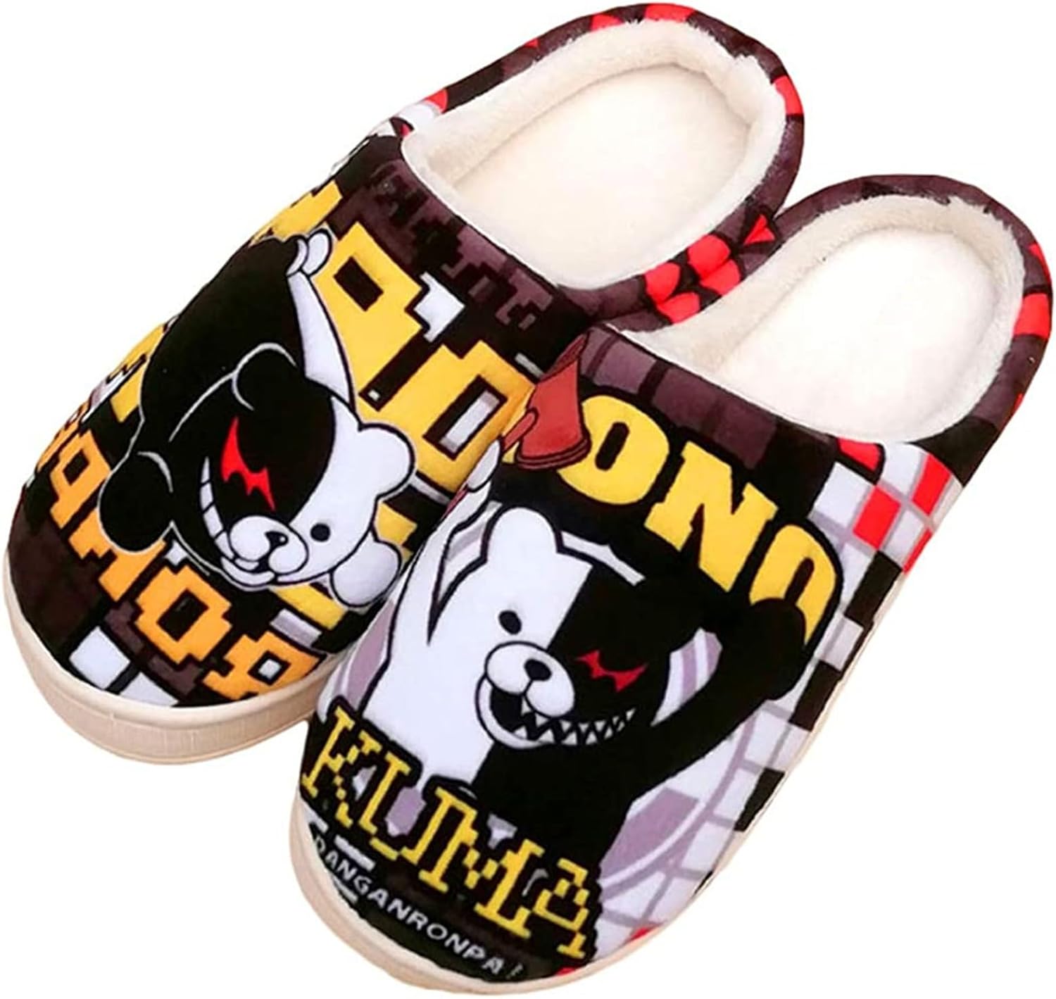

Аниме тапочки мягкие плюшевые с мемори-пеной для дома, мужские и женские, зимние, противоскользящие, для использования дома и на улице Wanhongyue, Color/10