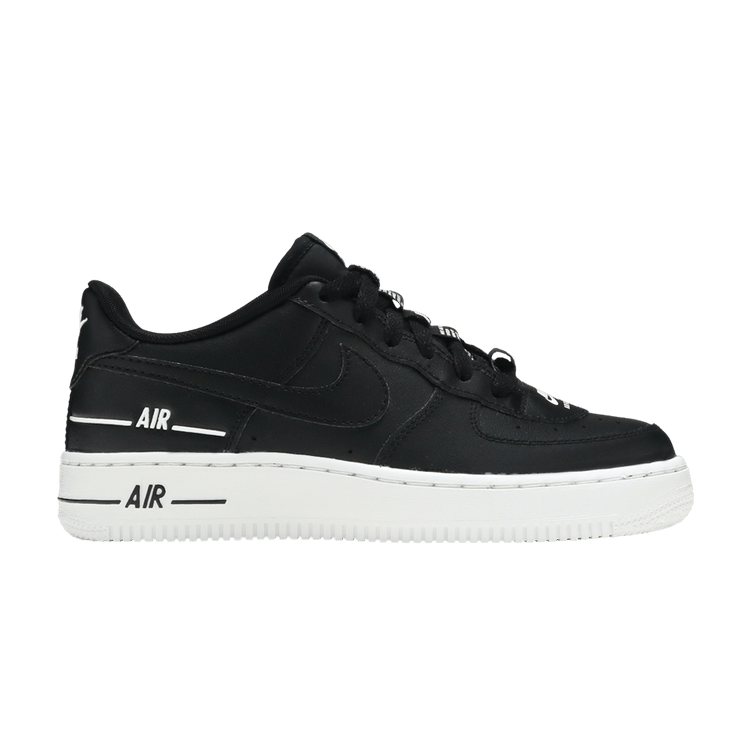 

Кроссовки Nike Air Force 1 LV8 3 GS 'Black', черный