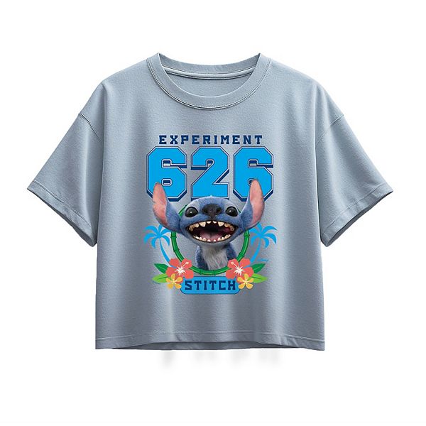 

Футболка Lilo & Stitch Experiment 626 для девочек 7-16 лет Disney, Chambray Blue