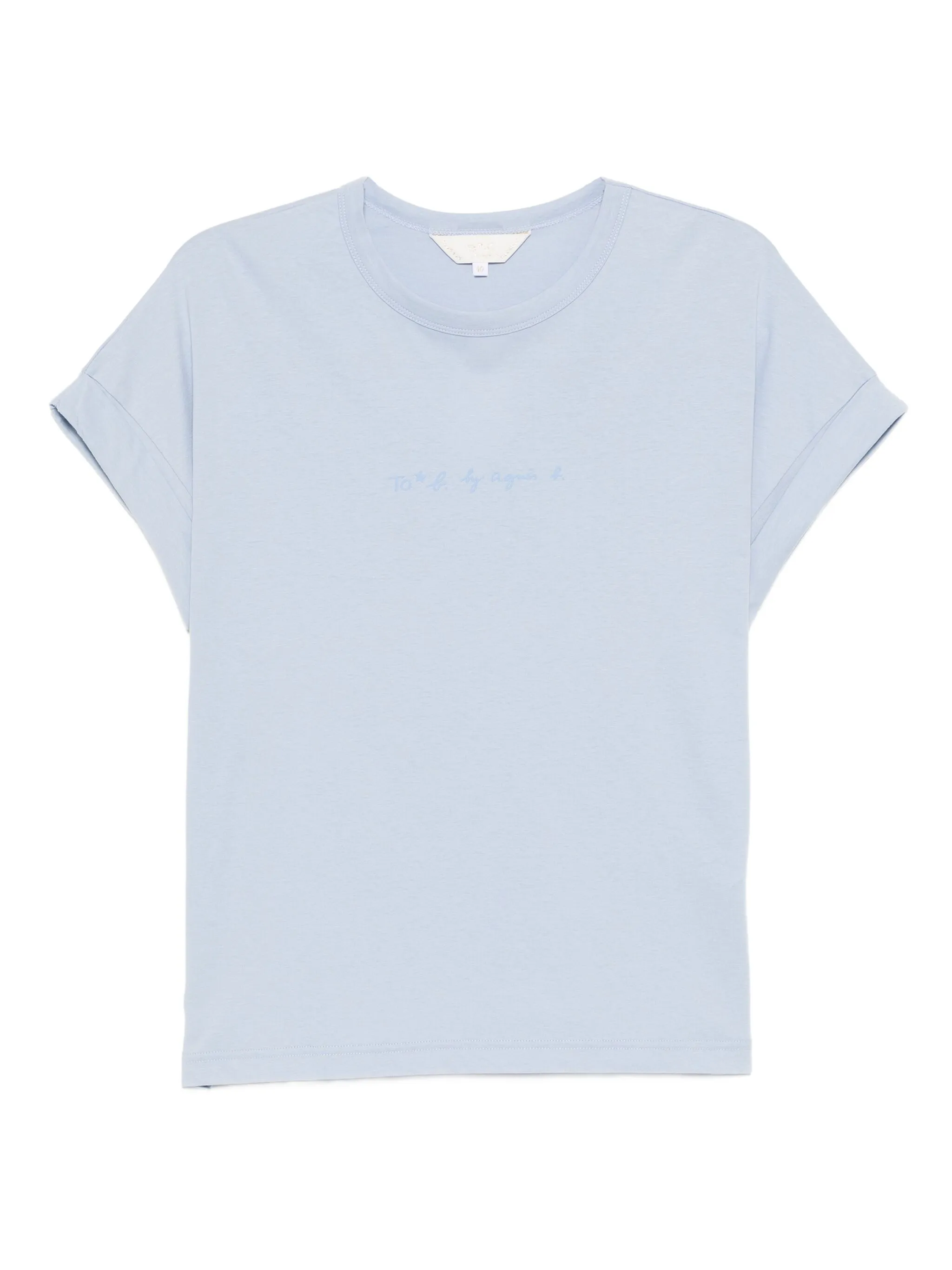 

Футболка Macaron с логотипом To B. By Agnès B., синий