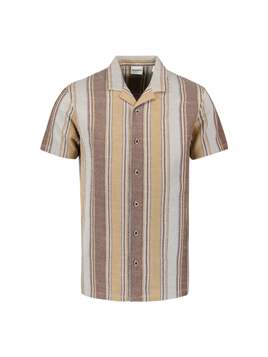 

Рубашка на пуговицах классического кроя No Excess, Yellow