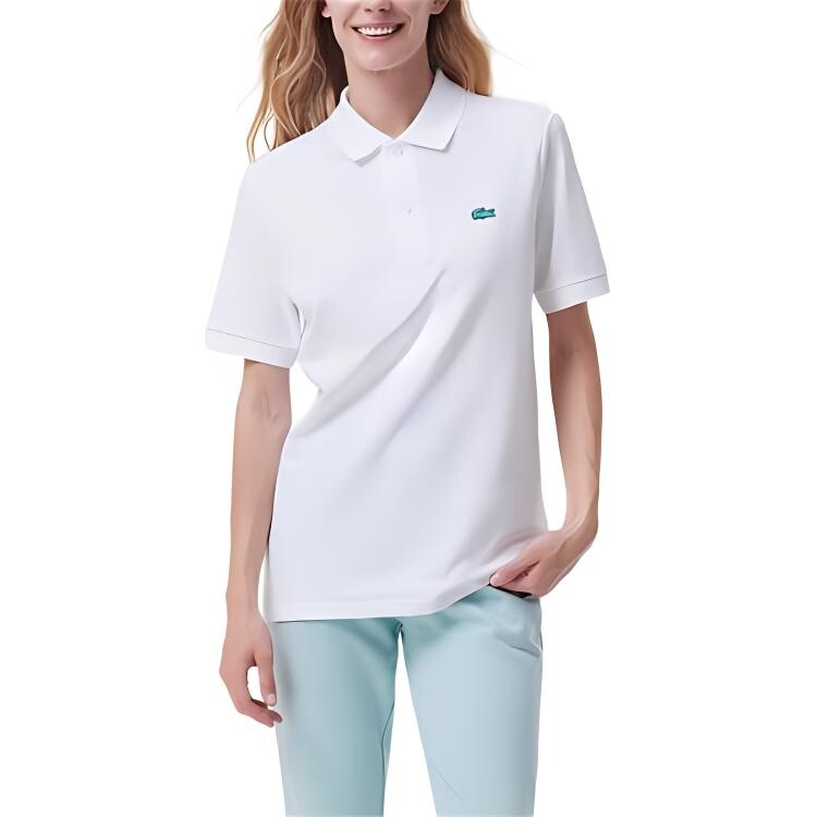 Мужская рубашка-поло LACOSTE, цвет 001/White — фото 2
