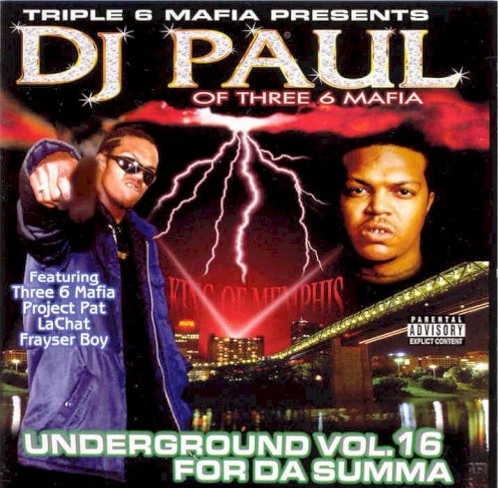 

Диск CD Underground Vol. 16: For Da Summa - DJ Paul