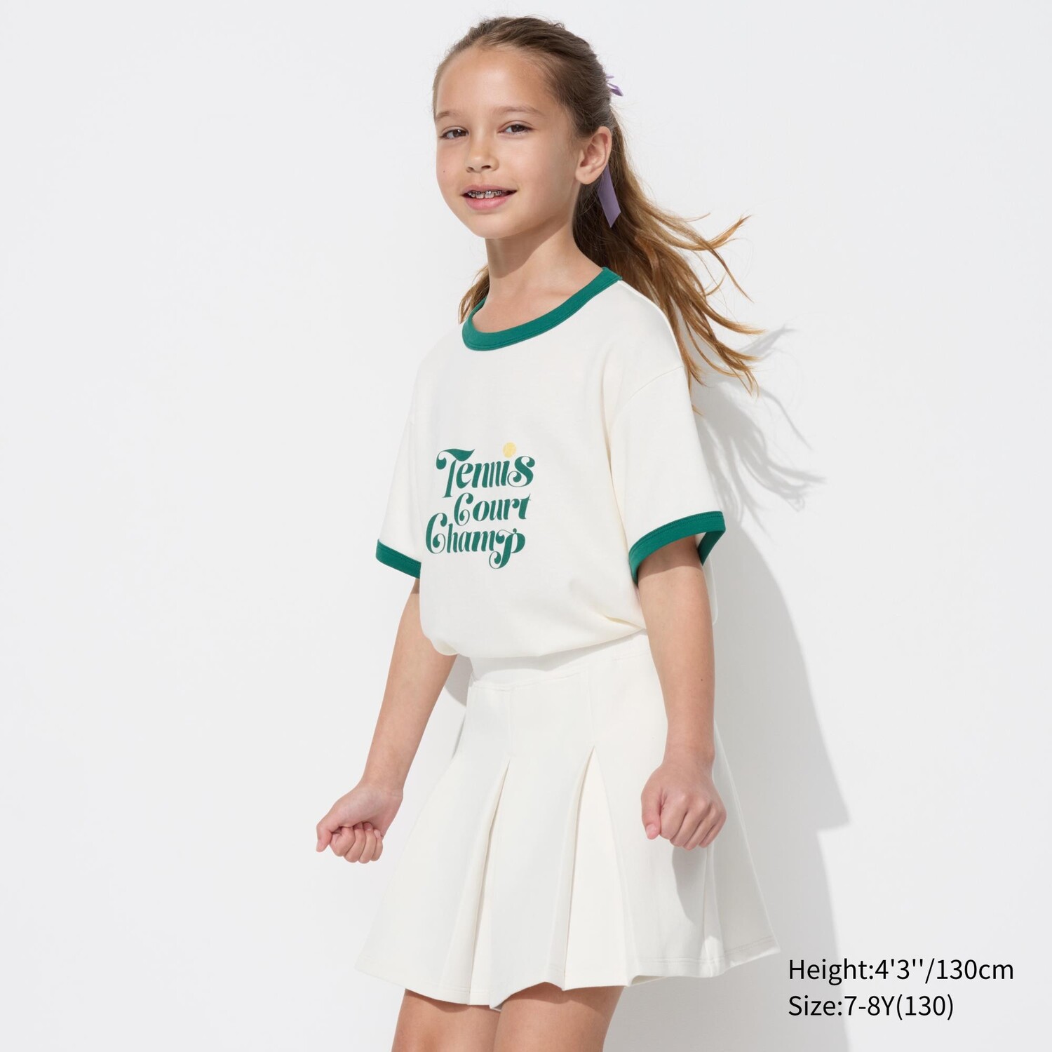 Юбка UNIQLO, белый
