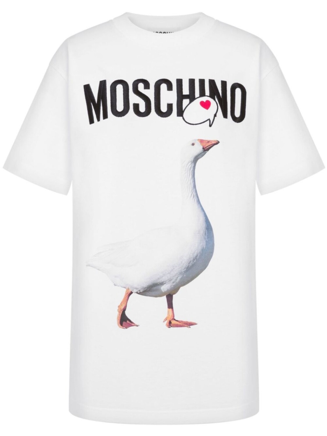 

Moschino футболка с логотипом, белый