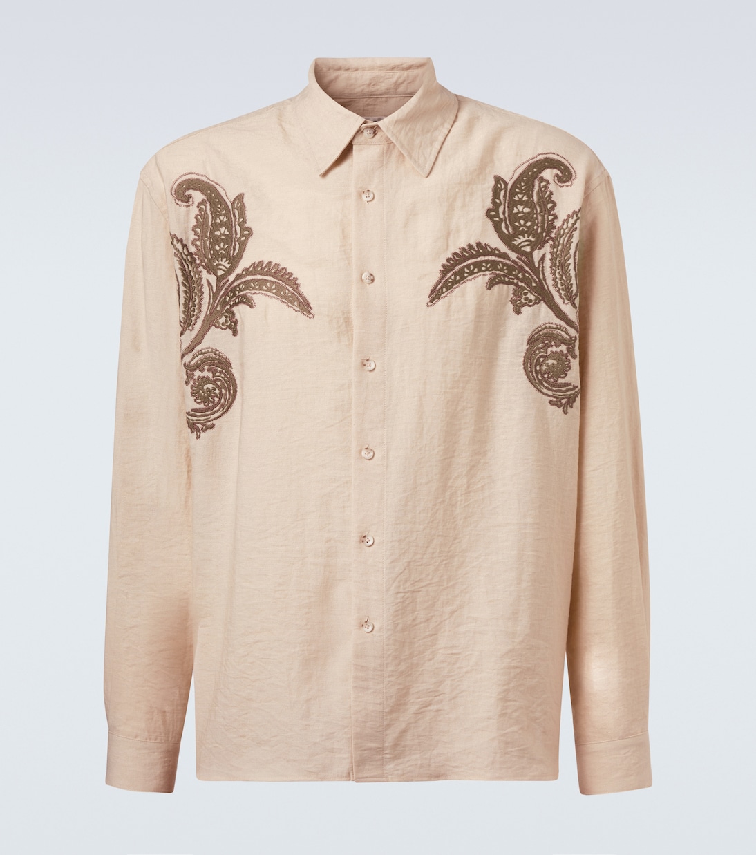 

Вышитая рубашка Commas, Dark Cream