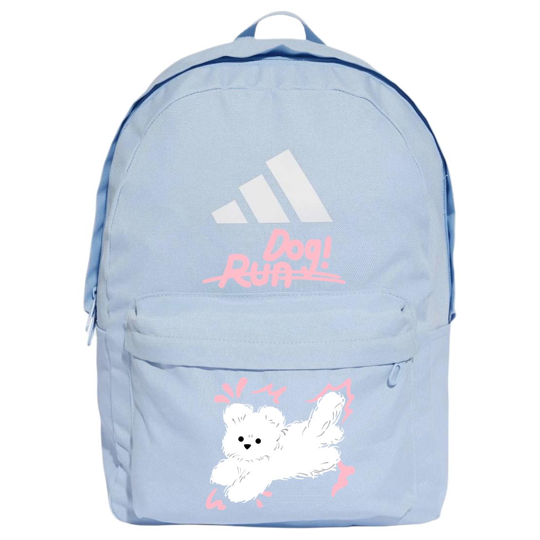 

Adidas Женский рюкзак из ткани светящийся синий, Puppy