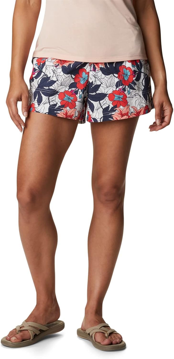 

Женские шорты Columbia Sandy River II с принтом, White Lakeshore Floral Multi