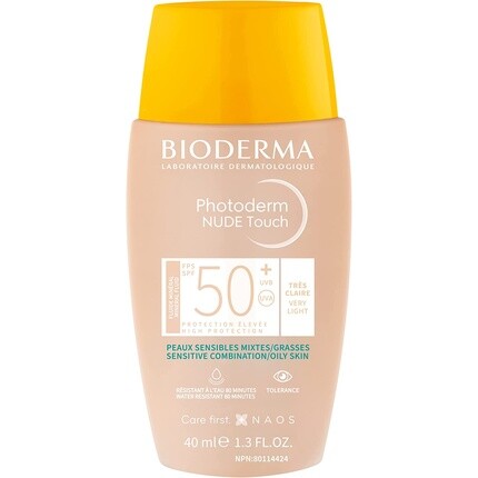 

Photoderm Nude Touch Mineral Spf 50+ Темный, Bioderma