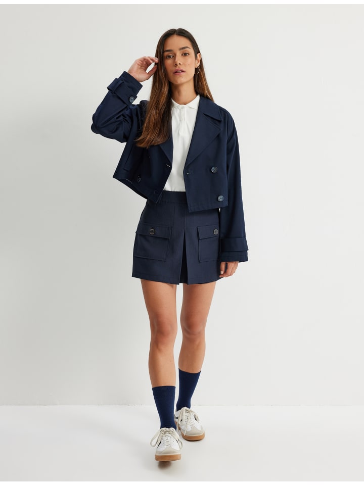 

Тренч KOTON Trenchcoat, цвет Marineblau